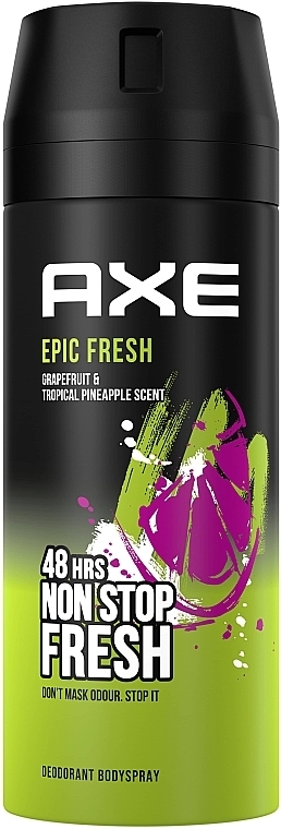 Дезодорант-аерозоль - Axe Epic Fresh 48H Non Stop Fresh Deodorant Bodyspray — фото N1