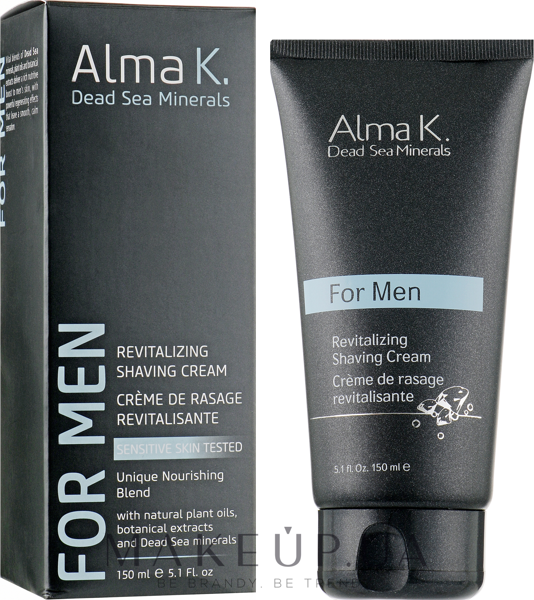 Восстанавливающий крем для бритья - Alma K. For Men Revitalizing Shaving Cream — фото 150ml