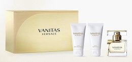 Духи, Парфюмерия, косметика Versace Vanitas - Набор (edp 5 + sh/g 25 + b/l 25) (тестер)