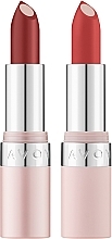 Духи, Парфюмерия, косметика Набор - Avon Hydramatic (lipstick/2x3,6g)