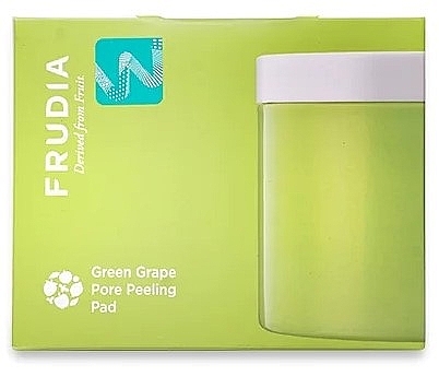 Пілінг-диск для обличчя, з зеленим виноградом - Frudia Green Grape Pore Peeling Big Pad — фото N1