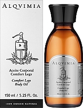 Олія для ніг - Alqvimia Comfort Legs Body Oil — фото N2