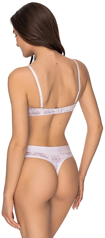 Бюстгальтер push-up з формованими чашками "Adry", lilac/violet - Jasmine — фото N4