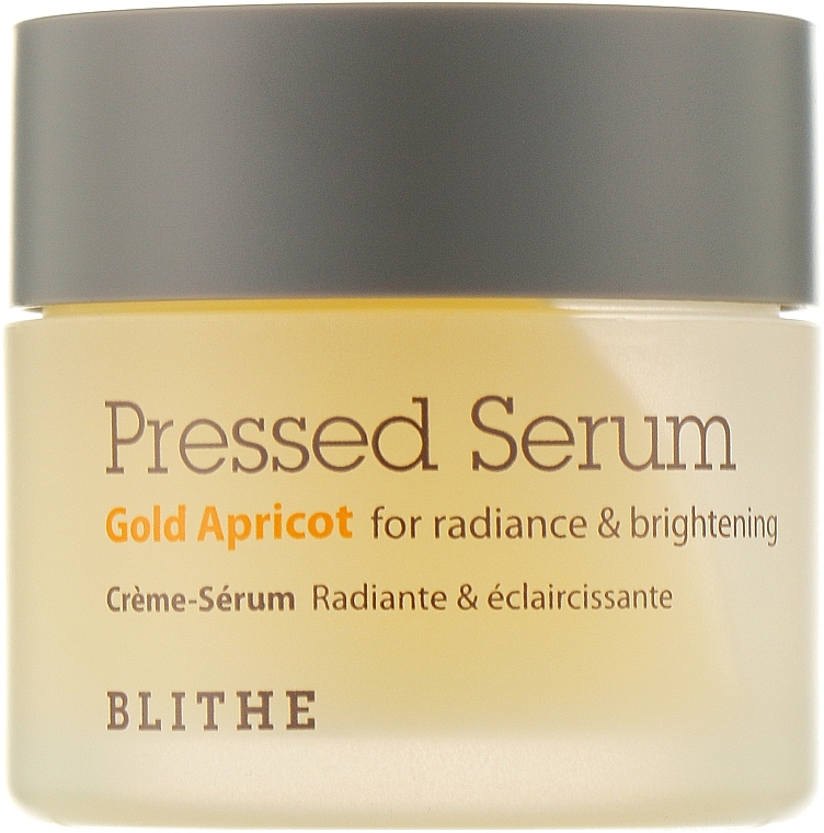 Сыворотка-крем для лица - Blithe Pressed Crystal Gold Apricot Serum — фото N1