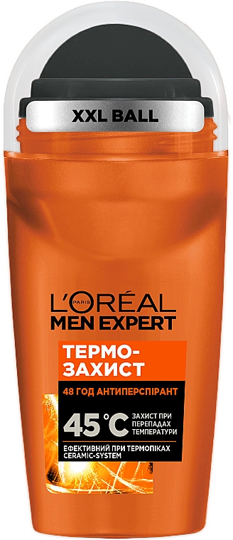Шариковый дезодорант "Термозащита" - L'Oréal Paris Men Expert — фото N1