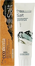 Зубная паста для чувствительных зубов с солью - Ecodenta Cosmos Organic Salt Toothpaste — фото N4