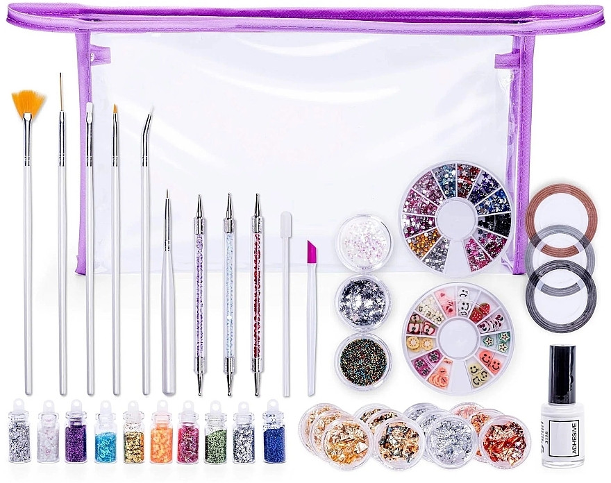 Набор для дизайна ногтей - Rio-Beauty Nail Art Starter Kit — фото N1