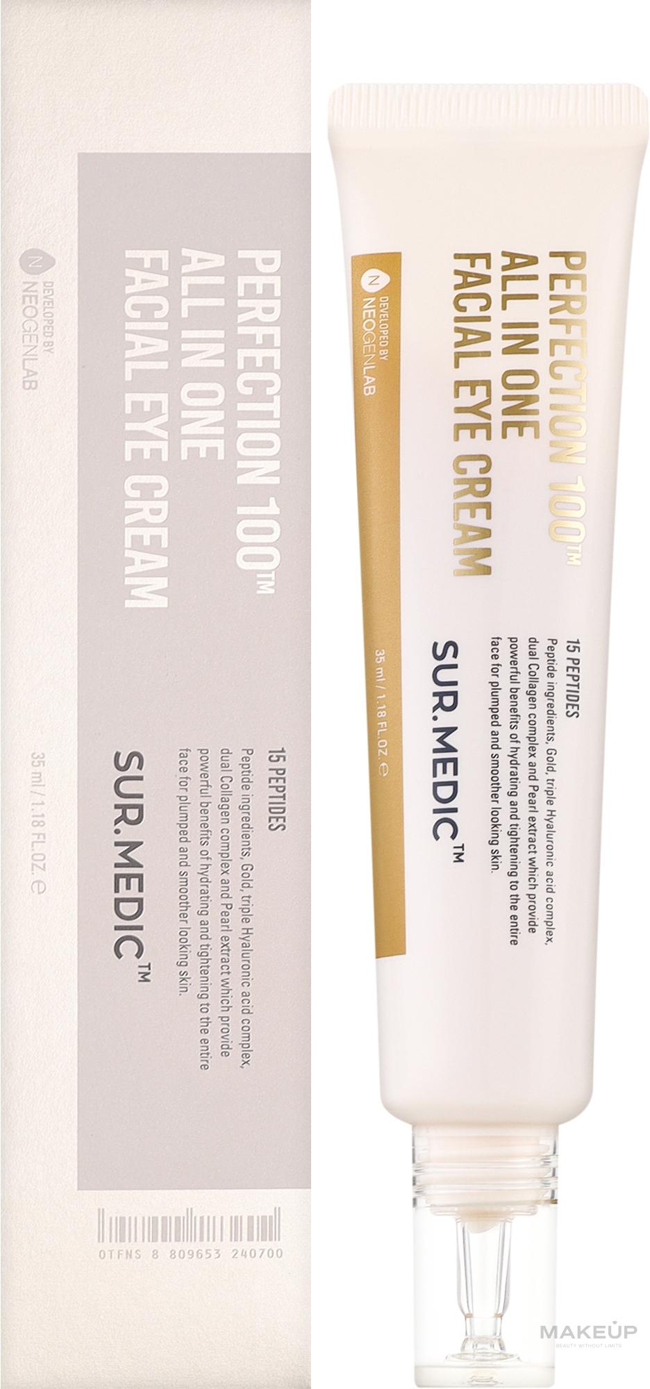 Крем для области вокруг глаз - Neogen Perfection 100 All In One Facial Eye Cream — фото 35ml