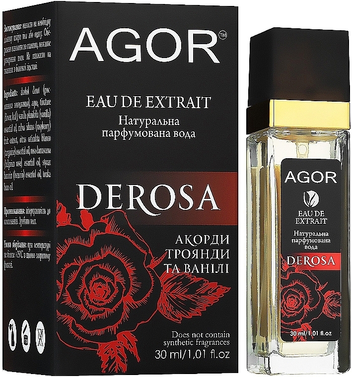 Agor Derosa - Парфюмированная вода (тестер с крышечкой) — фото N1