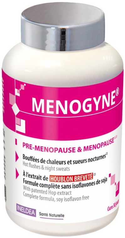 Меножин, пре-менопауза і менопауза - Sante Naturelle Menogyne® Pre-Menopause & Menopause Capsules — фото N1
