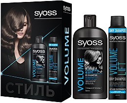 Духи, Парфюмерия, косметика Набор "Volume Collagen&Lift" - Syoss (shm/500ml + dry/shm/200ml)