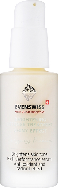 Інтенсивно освітлююча сироватка для сяяня шкіри - Evenswiss Brightening Intense Treatment Shiny Effect