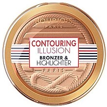 Духи, Парфюмерия, косметика Палетка для контурирования лица - Bourjois Contouring Illusion Bronzer & Highlighter