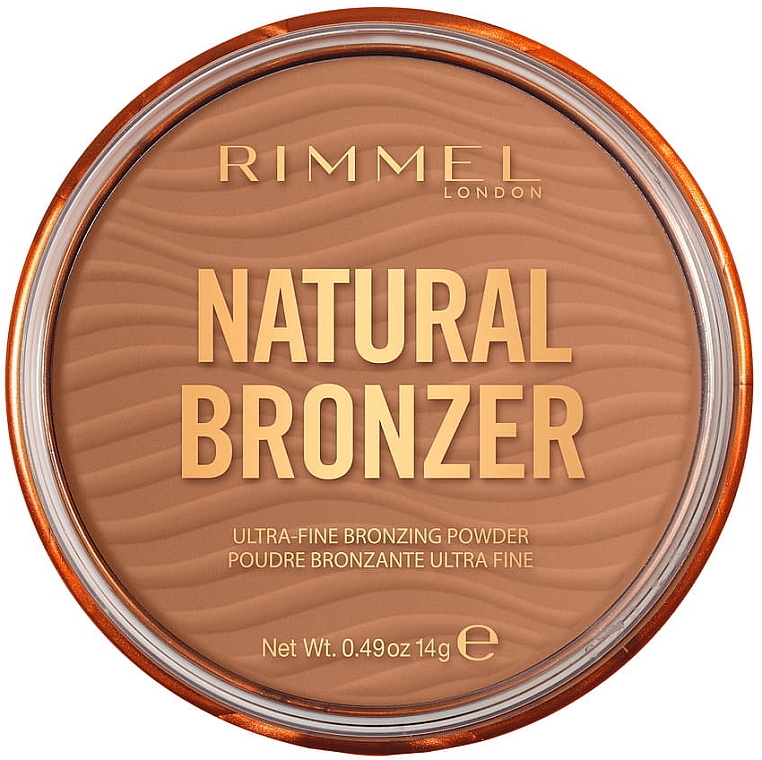 Бронзирующая пудра - Rimmel Natural Bronzer Waterproof Powder