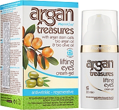 Арганієвий крем-гель для очей з ефектом ліфтингу - Pharmaid Argan Treasures Lifting Eyes Cream-Gel — фото N2