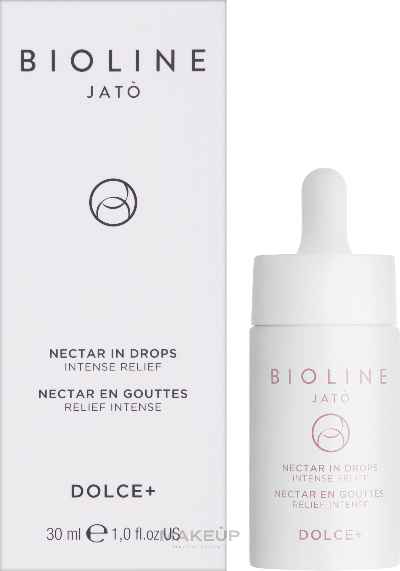 Сыворотка-нектар смягчающая для лица - Bioline Jato Dolce+ Nectar In Drops Intense Reief  — фото 30ml