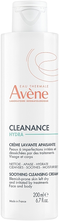 Заспокійливий очищувальний крем - Avene Cleanance Hydra Soothing Cleansing Cream — фото N1
