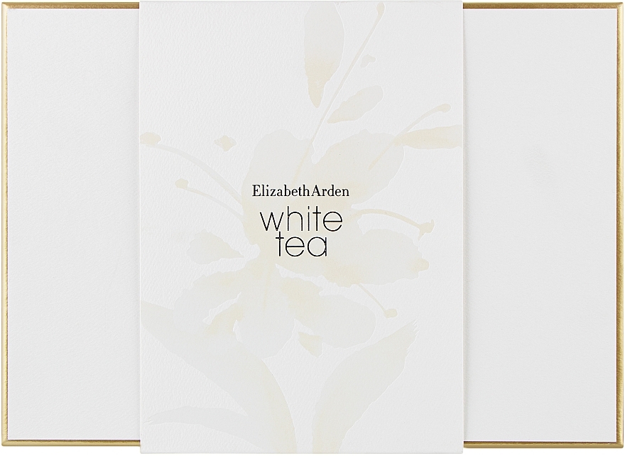 Elizabeth Arden White Tea - Набор (edt/100ml + edt/10ml + b/cr/100ml) — фото N1