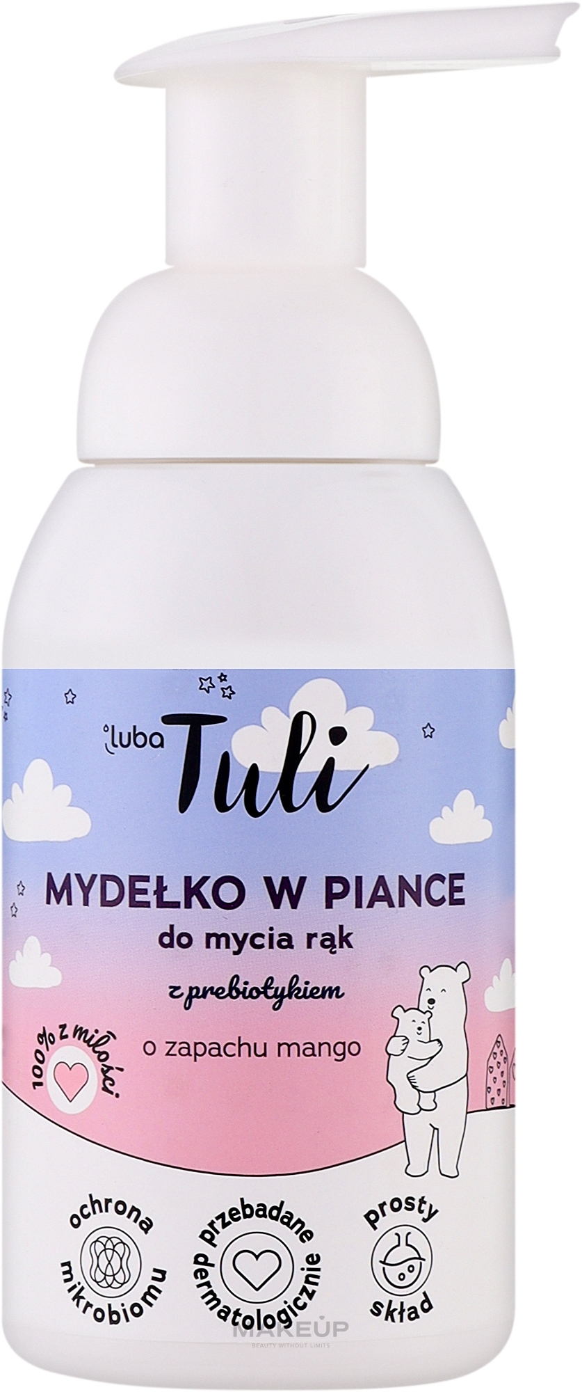 Мыло-пена для мытья рук с пребиотиком "Манго" - Luba Tuli  — фото 250ml