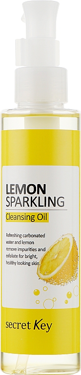 Лимонное гидрофильное масло - Secret Key Lemon Sparkling Cleansing Oil — фото N2