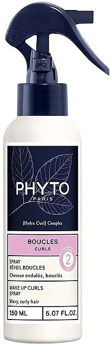 Спрей для відновлення в'юнкого волосся - Phyto Curls Wake Up Curls Spray — фото N1