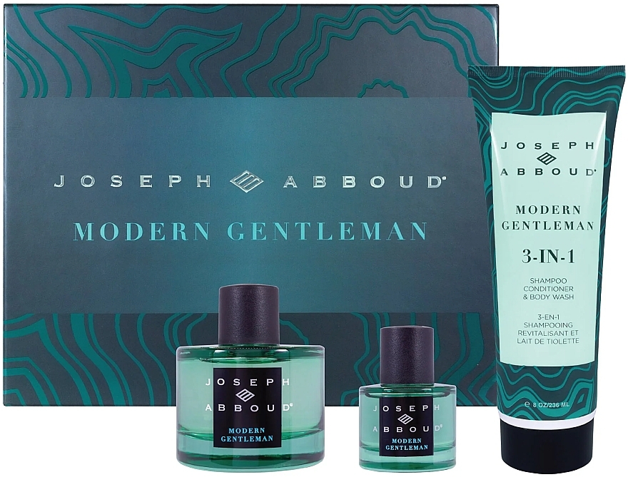 Joseph Abboud Modern Gentleman - Набор (edp/100ml + edp/20ml + sh/gel/236ml) — фото N1