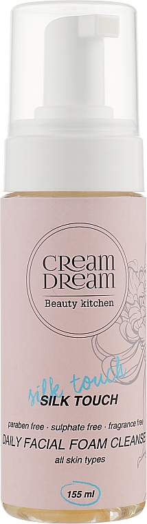 Мягкая пена-мусс для умывания без сульфатов и ароматизаторов - Cream Dream beauty kitchen Cream Dream Daily Facial Foam Cleansing — фото N1