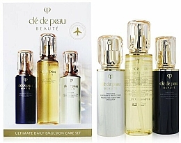 Духи, Парфюмерия, косметика Набор - Cle De Peau Ultimate Daily Emulsion Care Set (f/lot/170ml + f/emul/125mlx2)