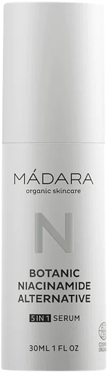 Альтернативная сыворотка с ниацинамидом - Madara Cosmetics Botanic Niacinamide Alternative 5-In-1 Serum — фото N1