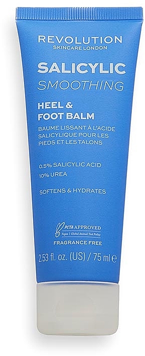 Бальзам для ног - Revolution Skincare Salicylic Acid Smoothing Heel & Foot Balm  — фото N1