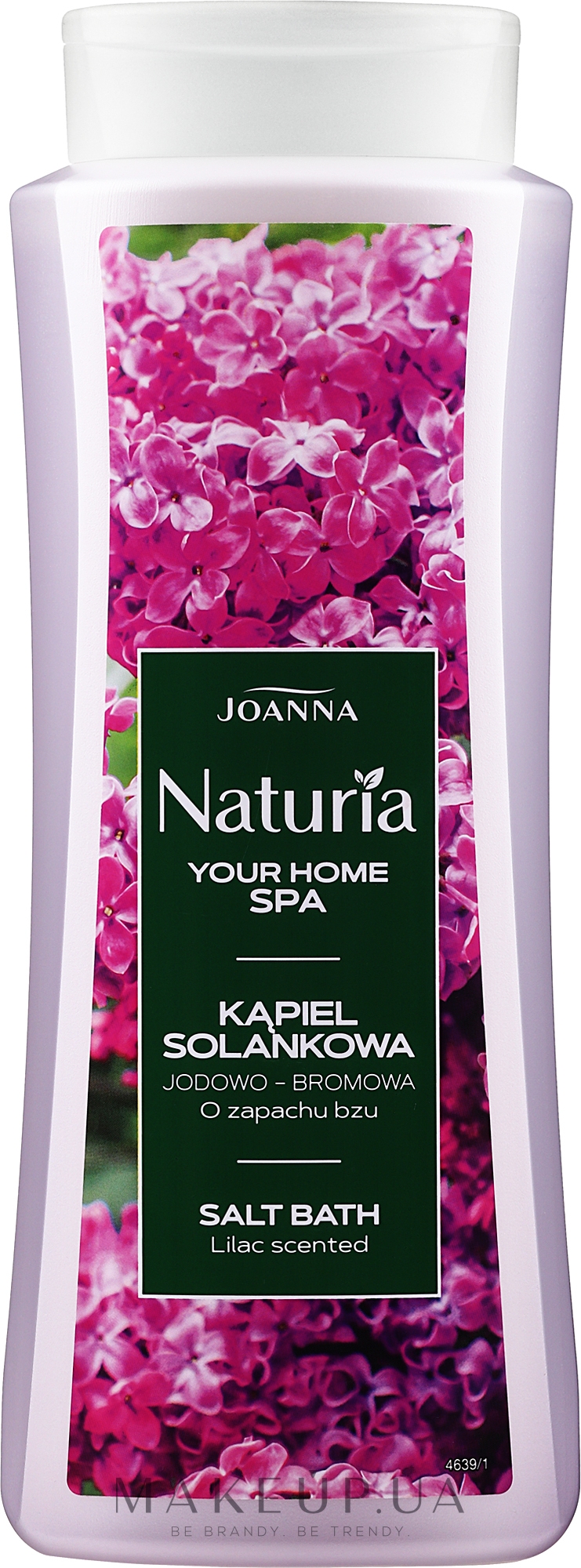 Соль для ванны "Сирень" - Joanna Naturia Body Spa Salt Bath Lilac Scented — фото 500ml