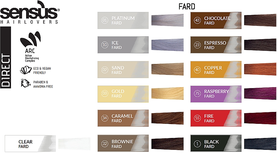 Маска для посилення кольору фарбованого волосся - Sensus Direct Fard Color Enhancing Mask — фото N3
