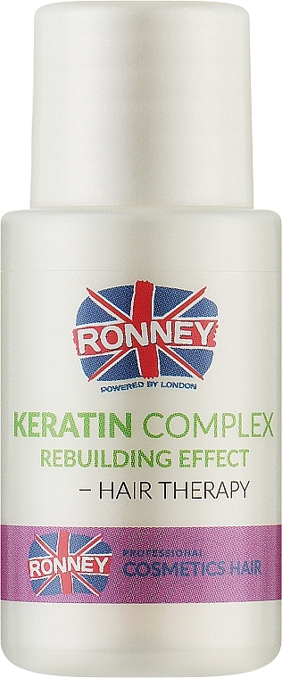 Масло для волос с кератиновым комплексом - Ronney Professional Keratin Complex Rebuilding Effect Hair Therapy