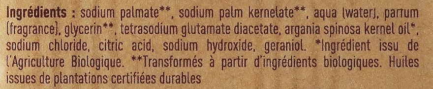 Органическое мыло "Аргановое масло" - La Corvette Huile Dargan Soap — фото N2