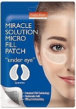 Патчі для зони навколо очей - Purederm Miracle Solution Micro Fill patch Under Eye — фото N1