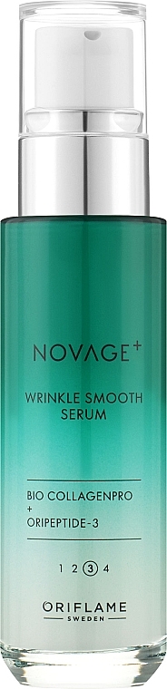 Сироватка для обличчя проти зморщок - Oriflame Novage+ Wrinkle Smooth Serum — фото N1