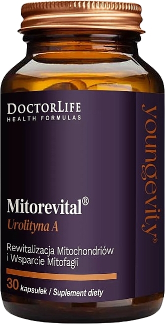 Харчова добавка "Міторевітал уролітин А" - Doctor Life Mitorevital Urolityna A — фото N1