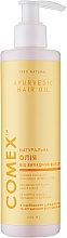 Натуральное масло от выпадения волос из индийских целебных трав - Comex Ayurverdic Natural Oil — фото N7