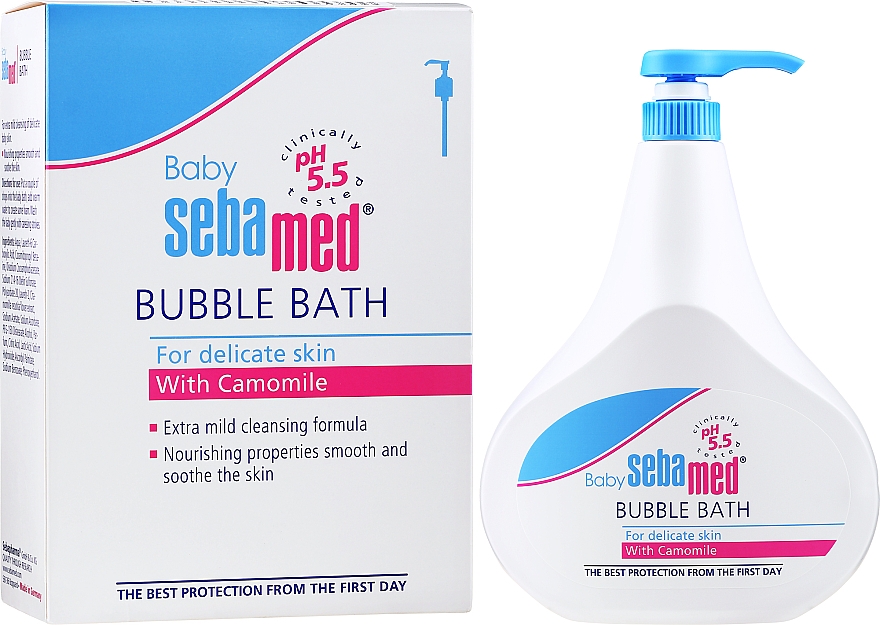 Дитяча піна для ванни - Sebamed Baby Bubble Bath — фото N6
