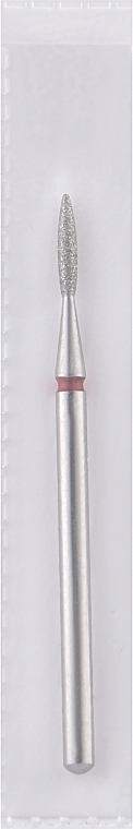 Фреза алмазна, усічений конус, L-8 мм, 1.6 мм, XL, червона - Head The Beauty Tools — фото N1