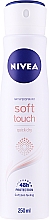 Дезодорант-антиперспирант спрей - NIVEA Soft Touch Quick Dry 48H Anti-Perspirant Spray — фото N2