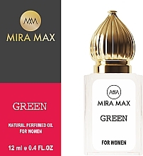 Духи, Парфюмерия, косметика Mira Max Green - Парфюмированное масло для женщин