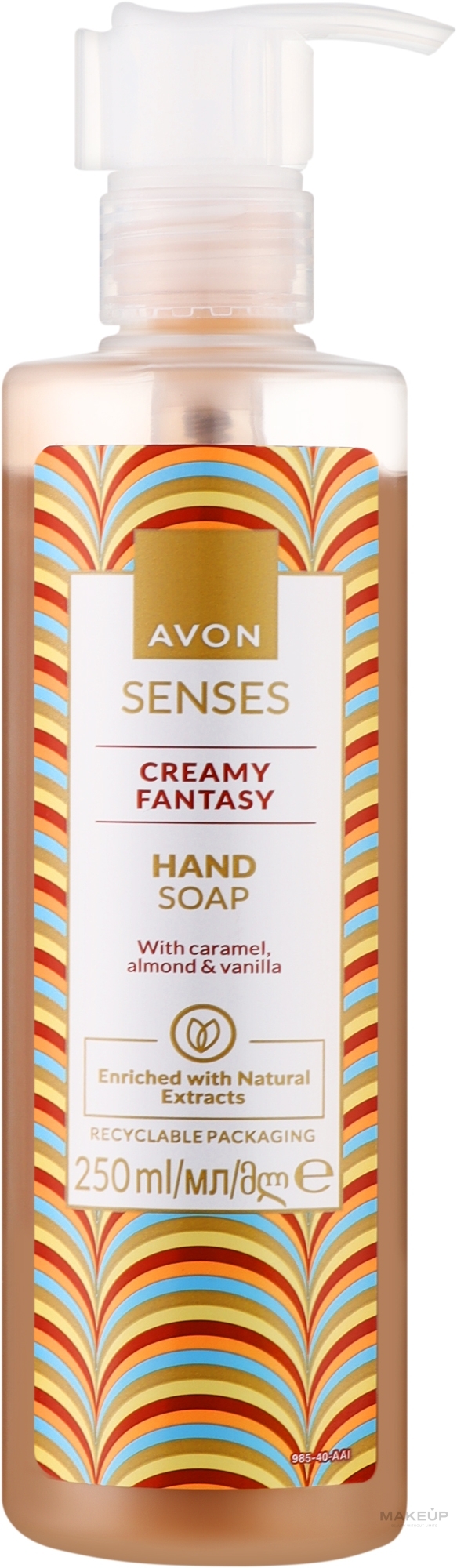 Рідке мило для рук "Кремова фантазія" - Avon Senses Creamy Fantasy Hand Soap — фото 250ml