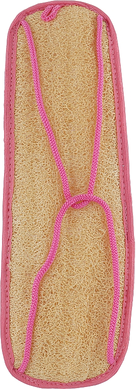 Мочалка з люфи довга, рожева - Soap Stories — фото N1