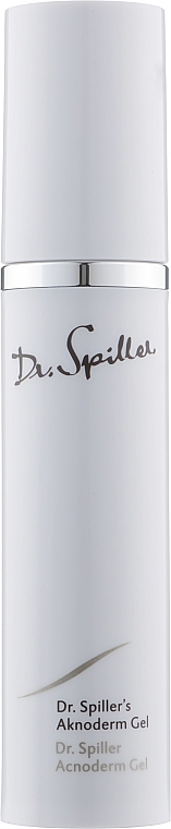Увлажняющий гель для жирной кожи - Dr. Spiller Acnoderm Gel (мини) — фото N1