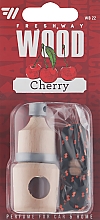 Ароматизатор подвесной "Cherry" - Fresh Way Wood — фото N1