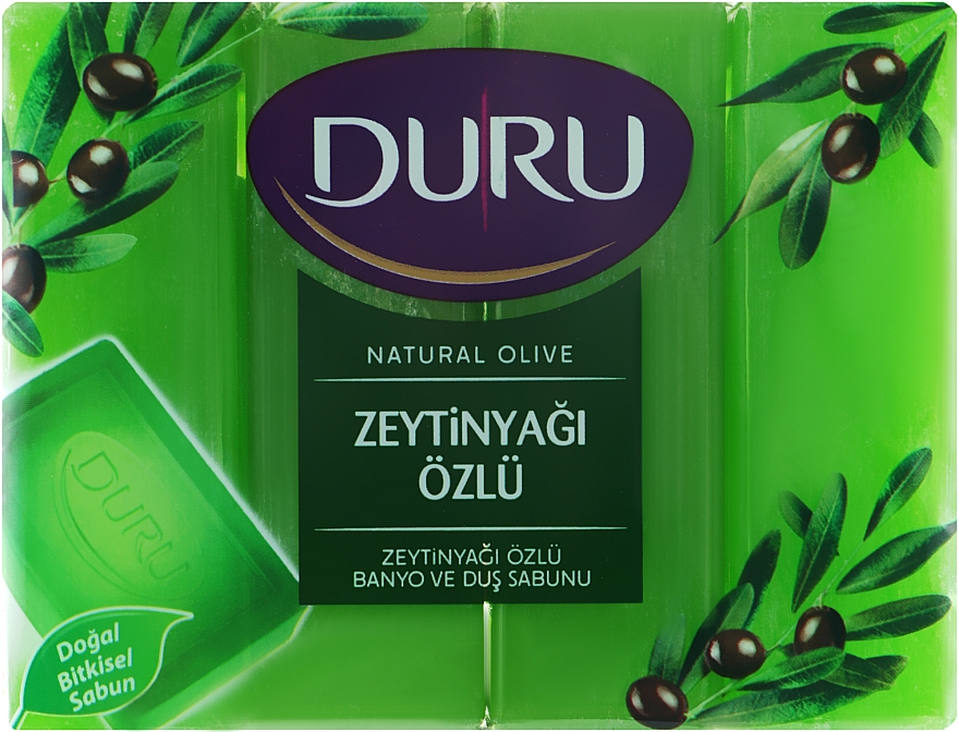 Мило "Екстракт оливкової олії" - Duru Natural Soap (экопак)