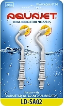 Духи, Парфюмерия, косметика Насадки для ирригаторов, 2 шт. - Aquajet Oral Irrigator Nozzles 