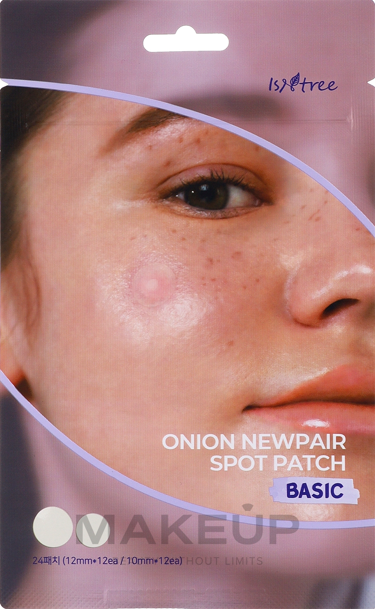 Точкові патчі проти висипань, базові - IsNtree Onion Newpair Spot Patch Basic — фото 24шт