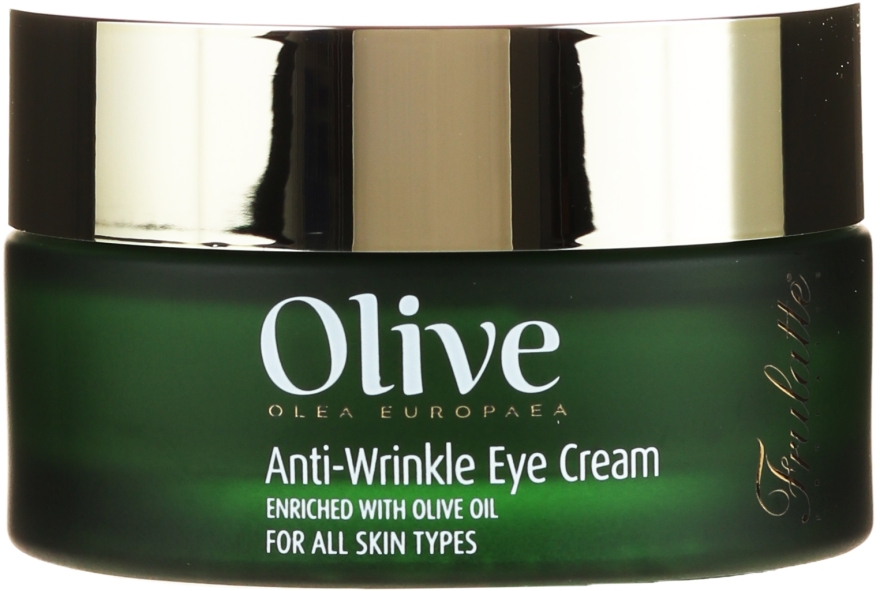 Крем для очей проти зморщок - Frulatte Olive Anti-Wrinkle Eye Cream — фото N2